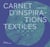 Carnet d'inspirations textiles