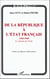 De la république à l'Etat français 1930-1940 : Le chemin de Vichy