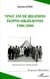 Vingt ans de relations égypto-israéliennes 1980-2000