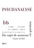 Revue psychanalyse n.16 - du sujet de nouveau en question
