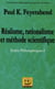 Ecrits philosophiques t.1 - realisme rationalisme et methode scientifique