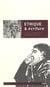 Éthique et écriture t.2