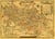 POITOU ET LA VENDEE EN 1596 50 CM X 38 CM