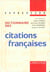 Dictionnaire des citations francaises
