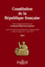 Constitution de la république française (édition 2013)