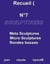 Recueil N°7 sculptures : META SCULPTURES MICRO SCULPTURES RONDES BOSSES
