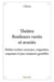Théâtre Bonheurs variés et avariés - Petites scènes cocasses, coquettes, coquines et pas toujours gentilles