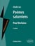 Étude sur Poèmes saturniens, Paul Verlaine (2e édition)