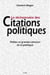 Le dictionnaire des citations politiques