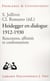 Heidegger en dialogue, 1912-1930 - rencontres, affinités et confrontations