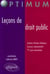 Leçons de droit public