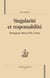 Singularité et responsabilité - kierkegaard, s. weil, levinas