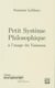 Petit système philosophique à l'usage du vaisseau