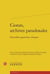 Cioran, archives paradoxales - nouvelles approches critiques