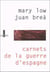 Carnets de catalogne 1936-1937