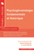 Psychogérontologie fondamentale et théorique