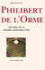 Philibert de l'orme