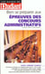 Bien se preparer aux epreuves des concours administratifs 99