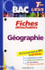 Objectif bac - fiches détachables - géographie - terminales toutes séries