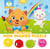 DISNEY BABY - Mes Premiers Pas - Les couleurs - Imagier puzzle 4 pièces