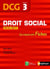 Droit social - DCG épreuve 3 - le cours en fiches (édition 2016/2017)