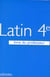 Latin 4eme programme 1997 professeur