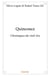 Quinconce - chroniques du vieil Aix