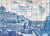 Lisbonne avant le tremblement de terre - le panneau du musée de l'azulejo
