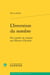 L'invention du nombre - des mythes de création aux "éléments" d'Euclide
