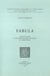Fabula - trois études de mythographie antique et médiévale