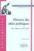Histoire des idées politiques (des origines au XXe siècle)