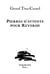 Pierres d'attente pour reverdy - gerard titus-carmel