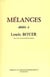 Mélanges dédiés à louis boyer
