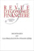 Revue d'économie financière n.119 : monnaies et globalisation financiere - volatilité ou stabilité