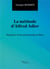 La methode d'alfred adler - esquisse d'une psychanalyse libre
