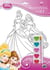 Disney princesses - set de coloriages et peinture