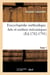 Encyclopédie méthodique. Arts et métiers mécaniques. Tome 1 (Éd.1782-1791)