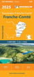Carte Régionale Franche-Comté 2025