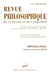Revue philosophique de la France et de l'étranger n.146 (édition 2021)