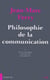 Philosophie de la communication, II