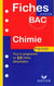 Fiches pour le bac chimie terminale s enseignement obligatoire