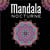 Mandala nocturne - 30 mandalas sur fond noir - livre de coloriage pour adulte