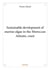Sustainable development of marine algae in the moroccan atlantic coast