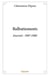 Balbutiements - journal : 1987-1988
