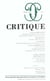 Revue Critique n.671