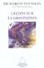 Leçons sur la gravitation