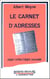 Le carnet d'adresses - objet reflet objet nomade