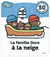 La famille ours à la neige