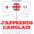 J'apprends l'anglais , j'écoute, je répète, je parle