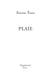 Plaie - antoine emaz